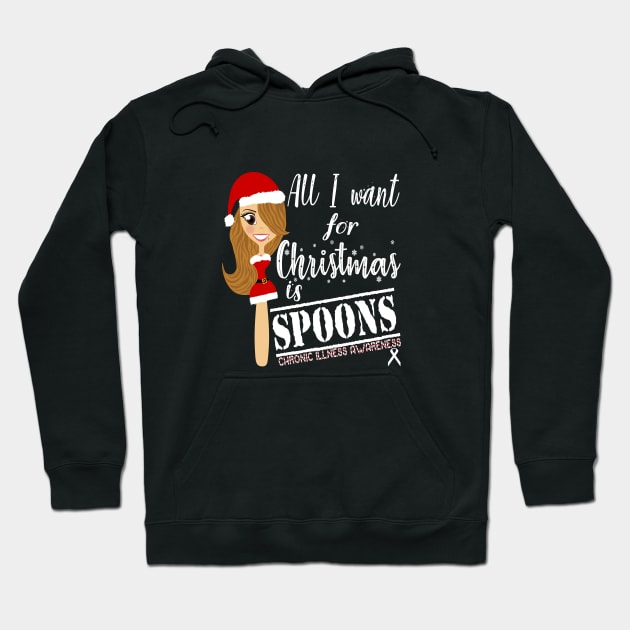 Spoonie christmas wishes! Hoodie by spooniespecies